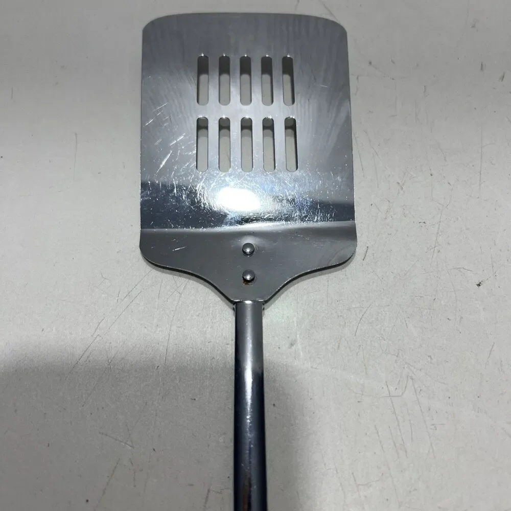 EKCO︱Stainless Steel ︱12 3/4 ︱ Slotted Spatula ︱Yellow Strawberries︱Green Leaves
